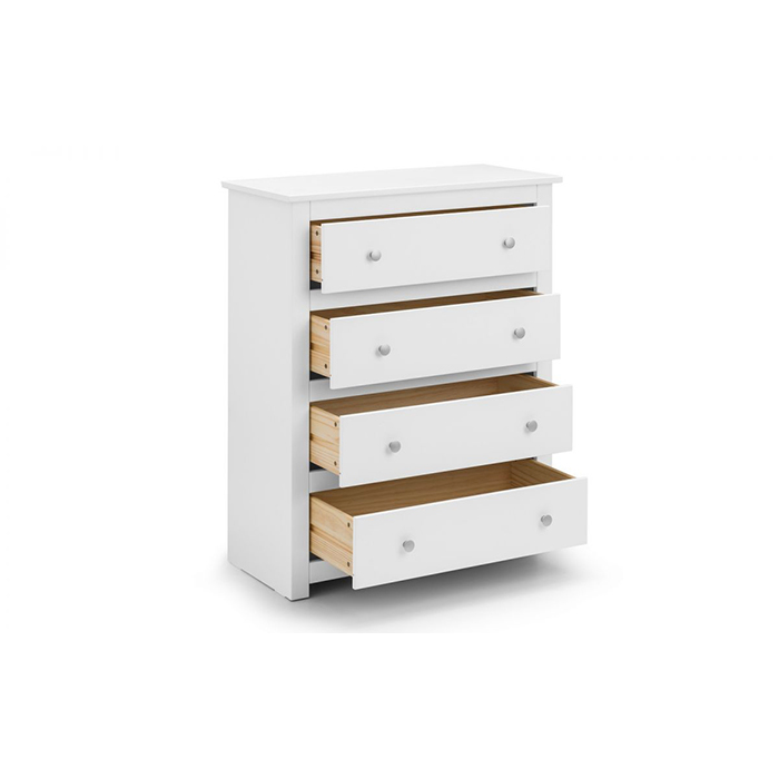 Radley Surf White 4 Drawer Chest - Click Image to Close
